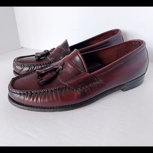 🖤 Dexter Leather Penny Loafers Slip-on Mens 8.5 brown Dress Shoes